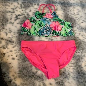 Girls Two Piece Swimsuit